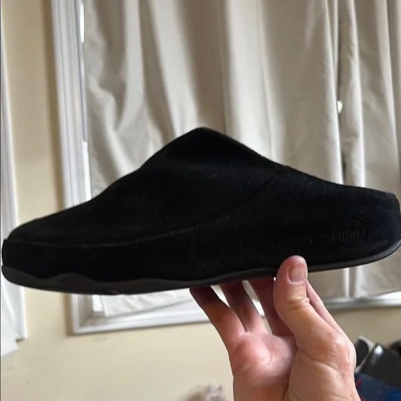 Fitflop | Shoes | Fitflop Black Mules Comfortable Slipon Shoes | Poshmark